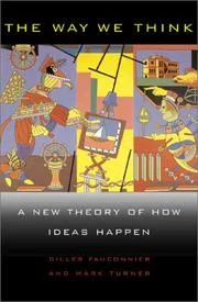 Cover of The way we think